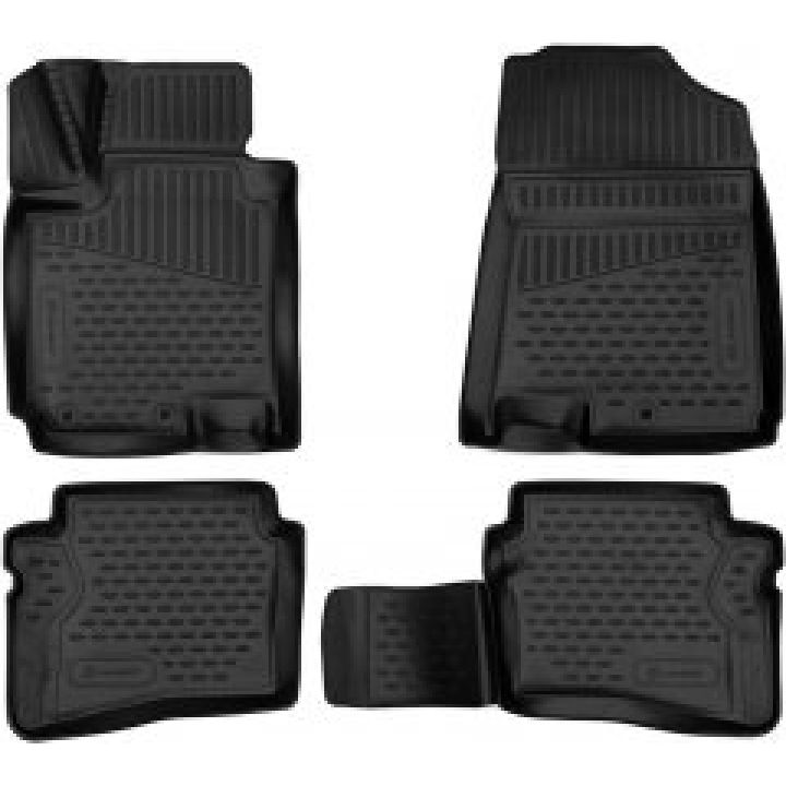 Коврики 3D в салон для Hyundai i-20 '14-, полиуретановые Element-Novline