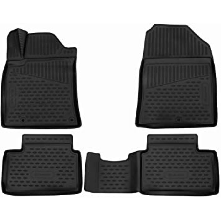 Коврики 3D в салон для Hyundai i-30 PD '17-, полиуретановые Element-Novline