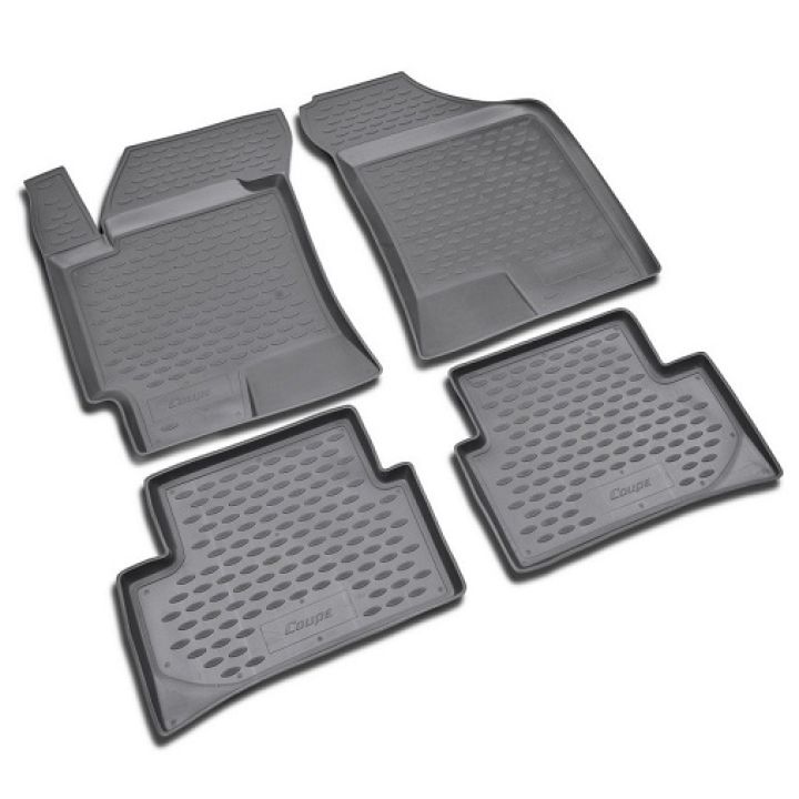 Коврики в салон для Hyundai Coupe '02-09, полиуретановые Element-Novline