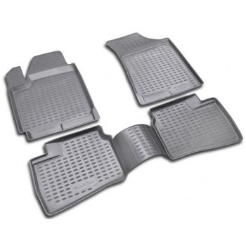 Коврики в салон для Hyundai Elantra HD '06-10, полиуретановые Element-Novline