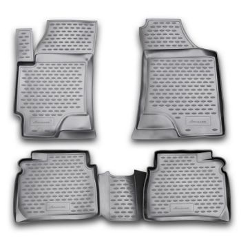 Коврики в салон для Hyundai Elantra XD '00-06, полиуретановые Element-Novline