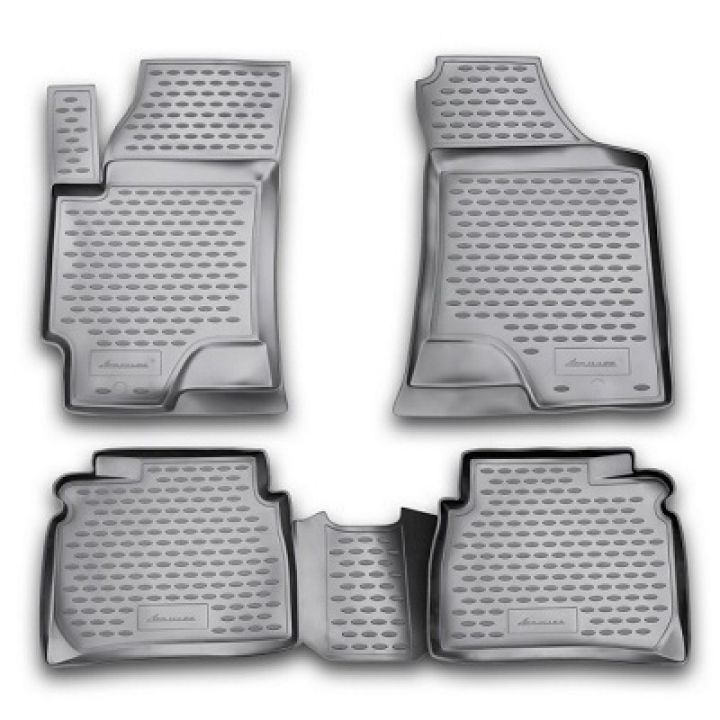 Коврики в салон для Hyundai Elantra XD '00-06, полиуретановые Element-Novline