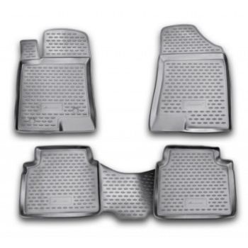 Коврики в салон для Hyundai Grandeur '05-11, полиуретановые Element-Novline