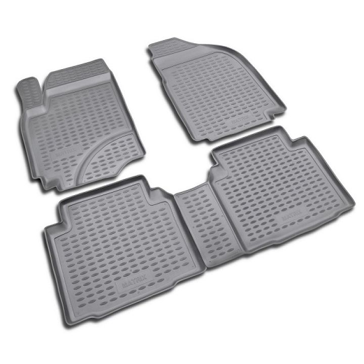 Коврики в салон для Hyundai Matrix '01-08, полиуретановые Element-Novline