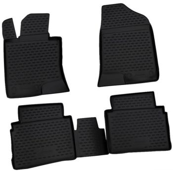 Коврики в салон для Hyundai Sonata '10-15, полиуретановые Element-Novline