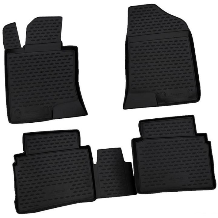 Коврики в салон для Hyundai Sonata '10-15, полиуретановые Element-Novline