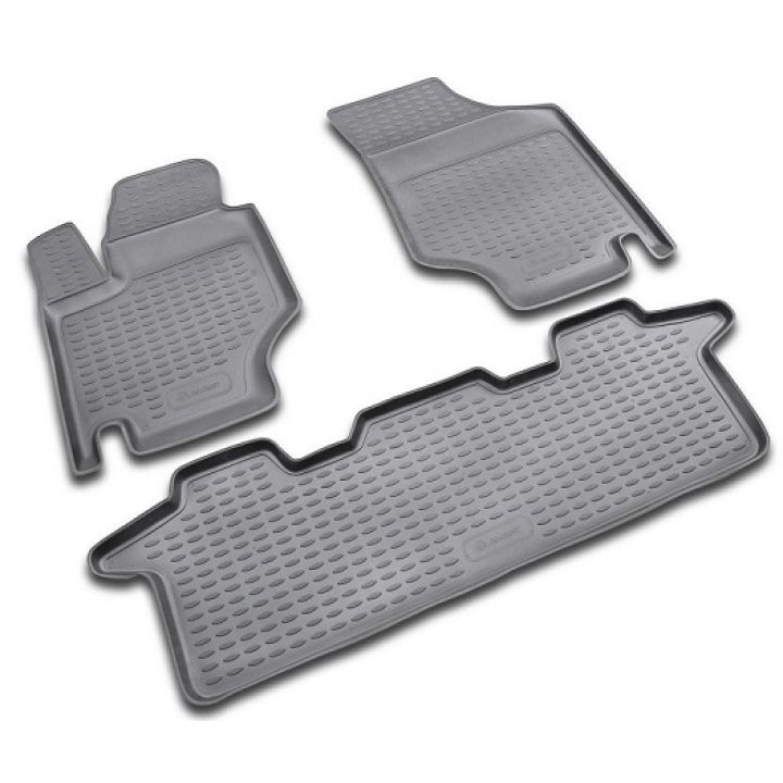 Коврики в салон для Hyundai Trajet '99-08 АКПП, полиуретановые Element-Novline