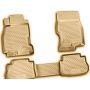 Коврики в салон для Infiniti FX '03-08 бежевые, полиуретановые Element-Novline