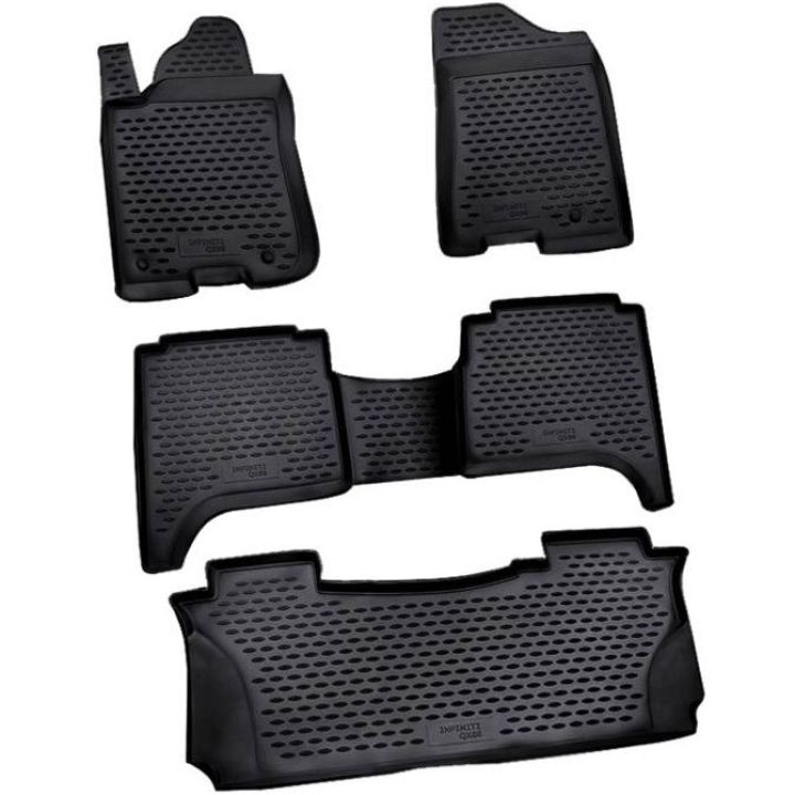 Коврики в салон для Infiniti QX56 '04-10, полиуретановые Element-Novline