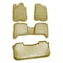 Коврики в салон для Infiniti QX56 '04-10 бежевые, полиуретановые Element-Novline