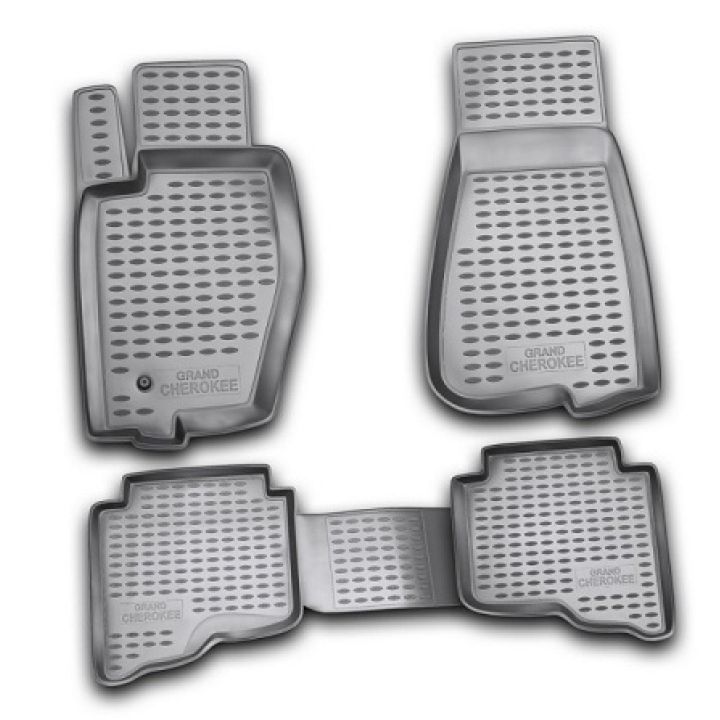 Коврики в салон для Jeep Grand Cherokee '04-10, полиуретановые Element-Novline
