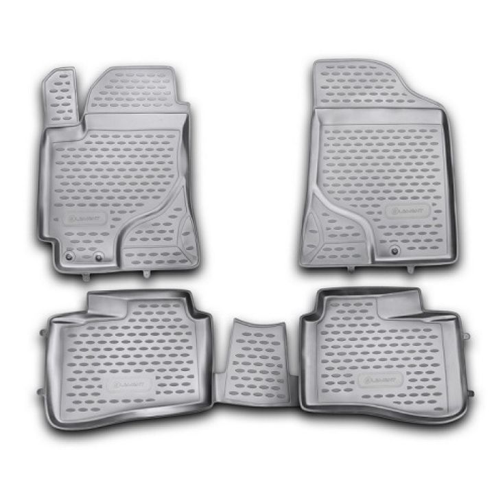 Коврики в салон для Kia Cerato '09-13, полиуретановые Element-Novline