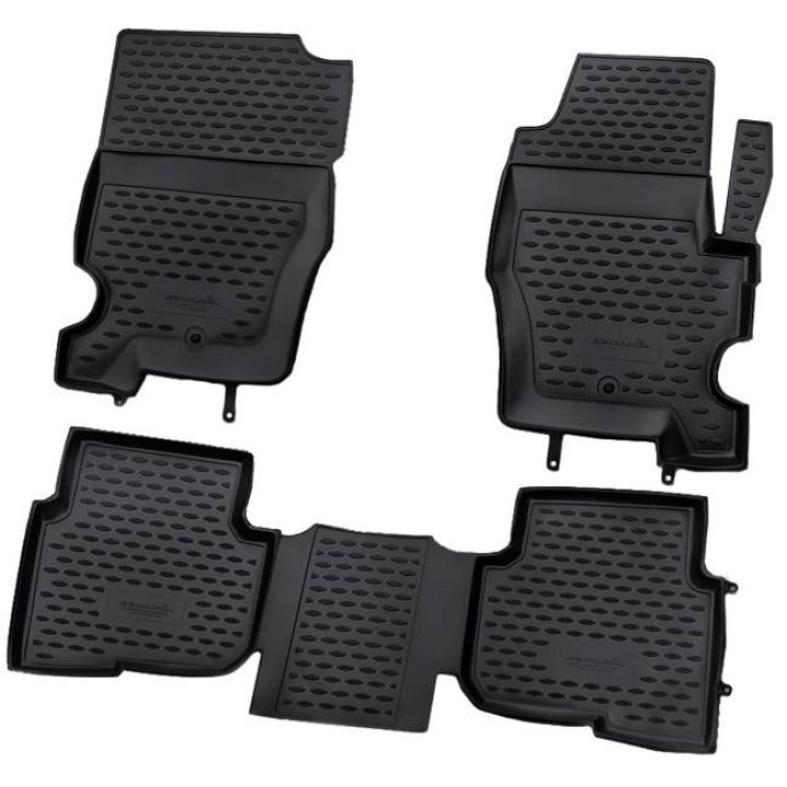 Коврики в салон для Land Rover Discovery 4 '09-16, полиуретановые Element-Novline