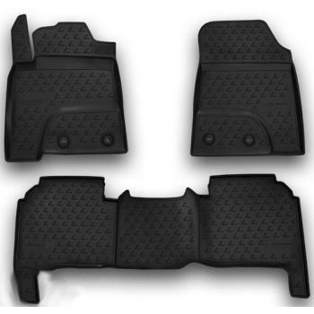 Коврики в салон для Lexus LX 570 '12-, полиуретановые Element-Novline