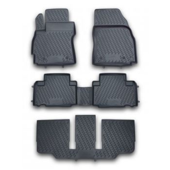 Коврики в салон для Mazda 5 '10-15, полиуретановые Element-Novline
