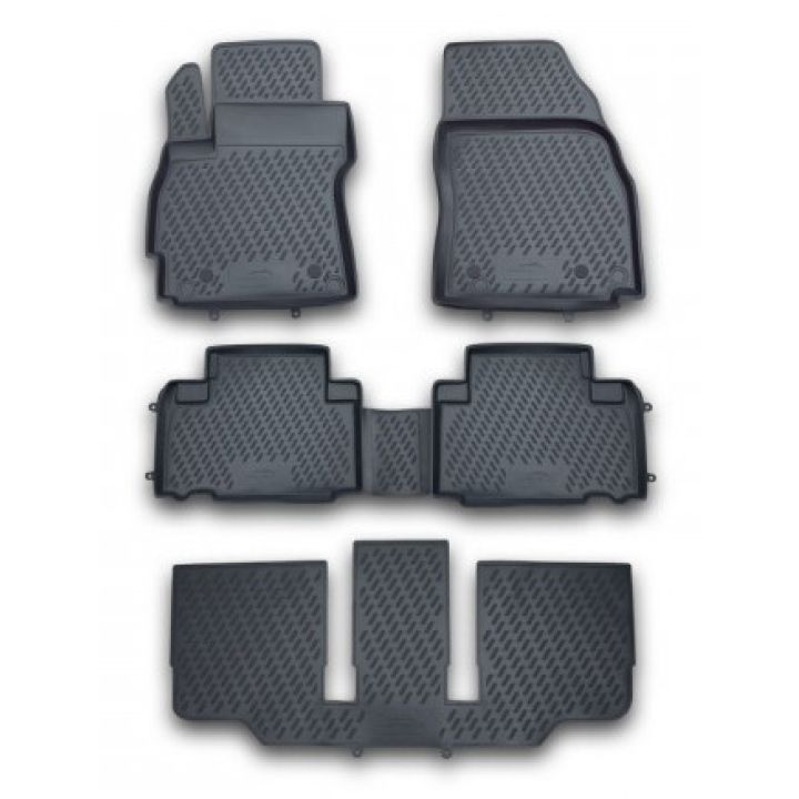 Коврики в салон для Mazda 5 '10-15, полиуретановые Element-Novline