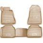 Коврики в салон для Mercedes E-Class W210 '95-02 бежевые, полиуретановые Element-Novline