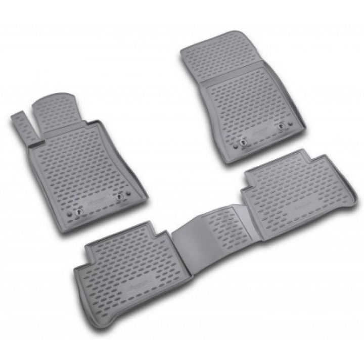 Коврики в салон для Mercedes E-Class W211 '02-09, полиуретановые Element-Novline