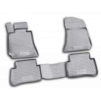 Коврики в салон для Mercedes E-Class W212 '09-15, полиуретановые Element-Novline