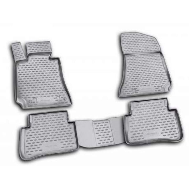 Коврики в салон для Mercedes E-Class W212 '09-15, полиуретановые Element-Novline