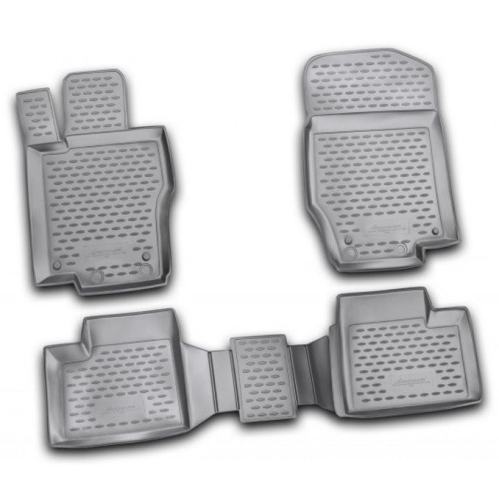 Коврики в салон для Mercedes ML/GL-Class W164 '05-11, полиуретановые Element-Novline