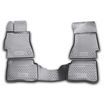 Коврики в салон для Mercedes S-Class W221 '06-13, полиуретановые Element-Novline