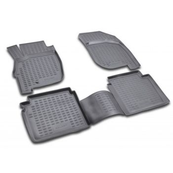Коврики в салон для Mitsubishi Galant '04-12, полиуретановые Element-Novline