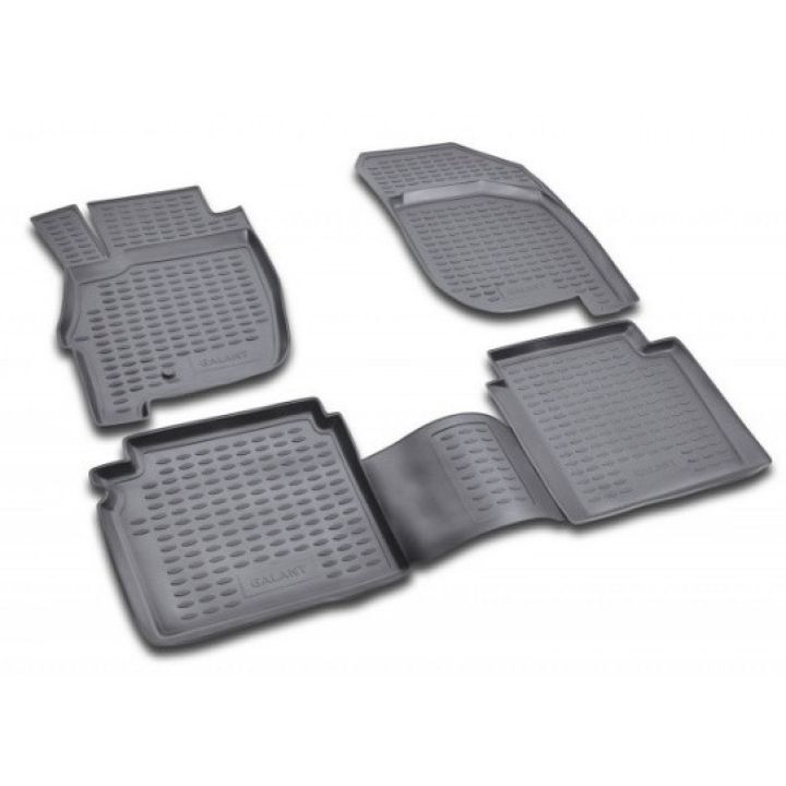Коврики в салон для Mitsubishi Galant '04-12, полиуретановые Element-Novline