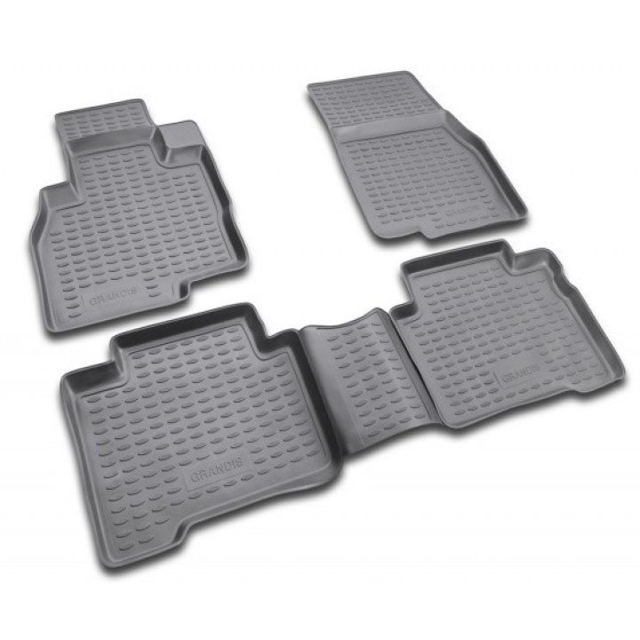 Коврики в салон для Mitsubishi Grandis '03-11, полиуретановые Element-Novline
