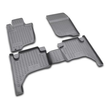 Коврики в салон для Mitsubishi L200 / Triton '05-15, полиуретановые Element-Novline