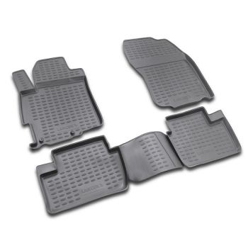 Коврики в салон для Mitsubishi Lancer X (10), Evo X, Sb '07-, полиуретановые Element-Novline