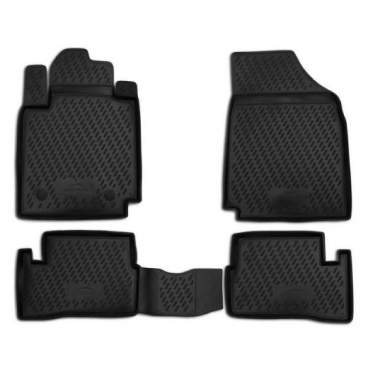 Коврики в салон для Nissan Micra '03-10, полиуретановые Element-Novline