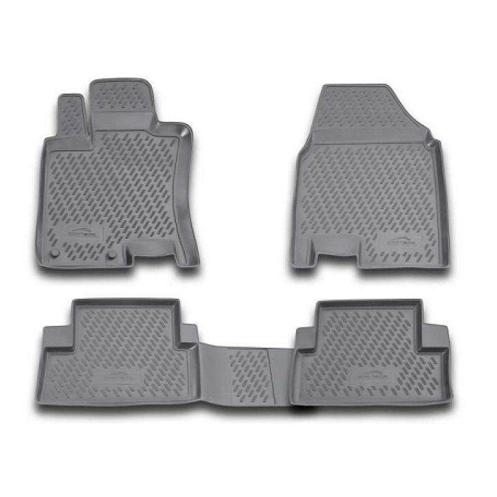 Килимки в салон для Nissan Qashqai '06-14, поліуретанові Element-Novline