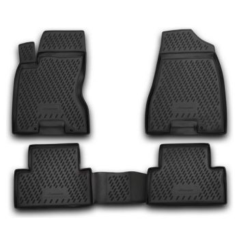 Коврики в салон для Nissan X-Trail '08-15, полиуретановые Element-Novline