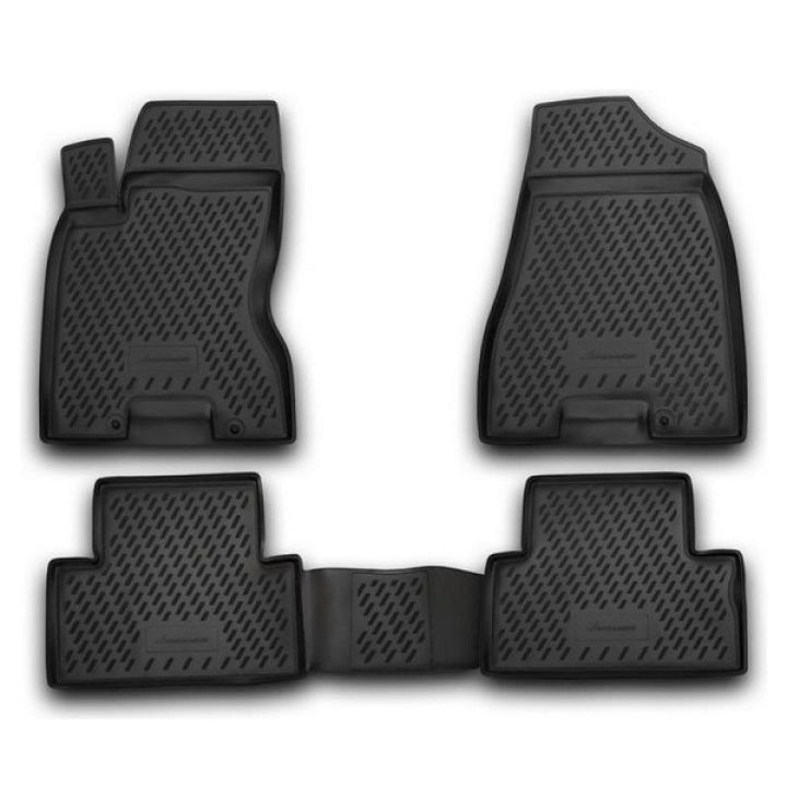 Коврики в салон для Nissan X-Trail '08-15, полиуретановые Element-Novline