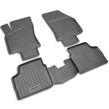 Коврики в салон для Opel Astra H '04-15, седан, полиуретановые Element-Novline