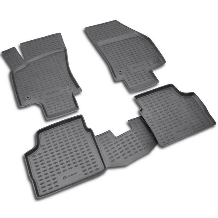 Коврики в салон для Opel Astra H '04-15, седан, полиуретановые Element-Novline