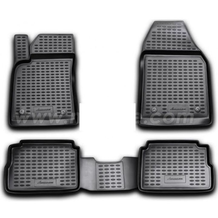 Коврики в салон для Opel Vectra C '02-08, седан/хетчбек, полиуретановые Element-Novline