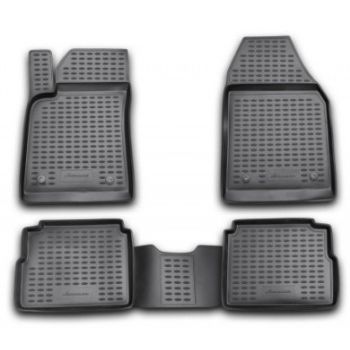 Коврики в салон для Opel Vectra C '02-08, универсал, полиуретановые Element-Novline