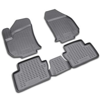 Коврики в салон для Opel Zafira B '05-13, полиуретановые Element-Novline
