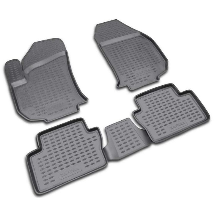 Коврики в салон для Opel Zafira B '05-13, полиуретановые Element-Novline
