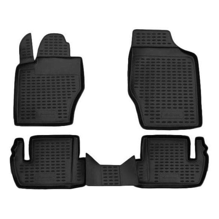 Коврики в салон для Peugeot 307 '01-08, полиуретановые Element-Novline