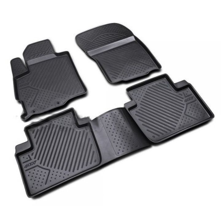 Коврики в салон для Peugeot 4007 '07-12, полиуретановые Element-Novline