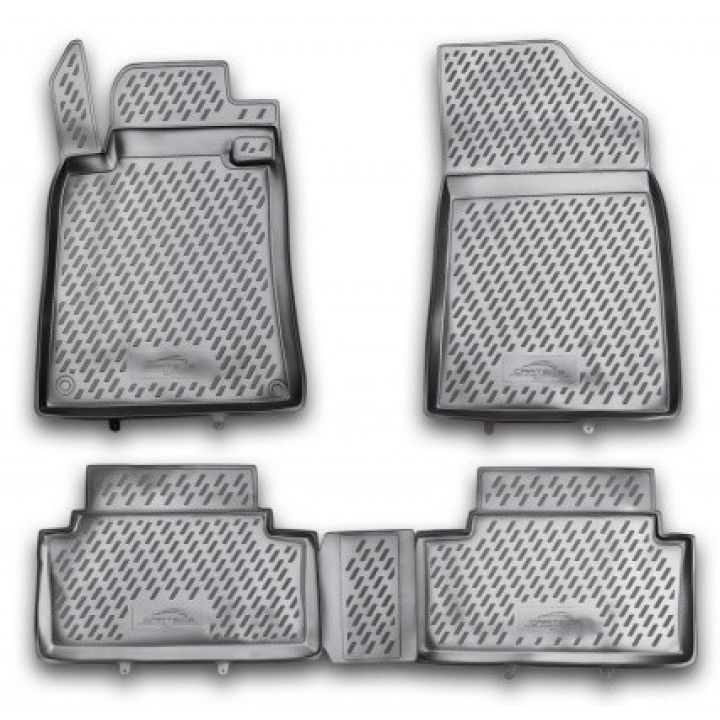 Коврики в салон для Peugeot 508 '11-17, полиуретановые Element-Novline