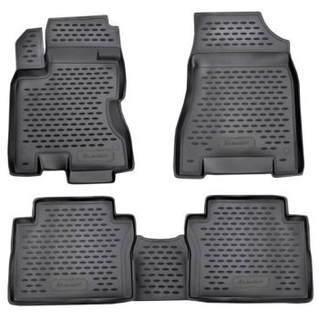 Коврики в салон для Renault Koleos '06-16, полиуретановые Element-Novline