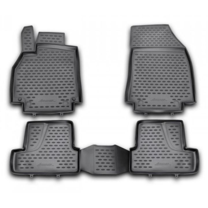 Коврики в салон для Renault Megane 3 '08-16, полиуретановые Element-Novline