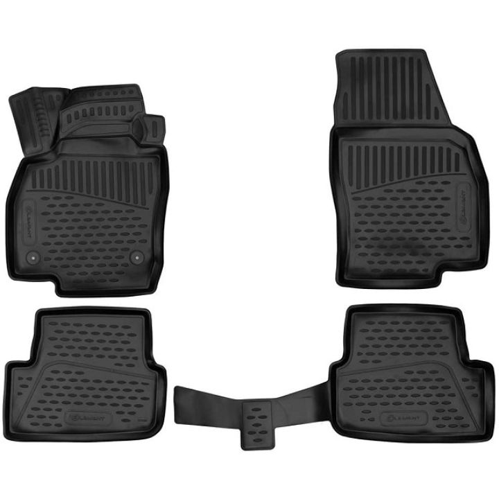 Коврики 3D в салон для Seat Arona '17-, полиуретановые Element-Novline