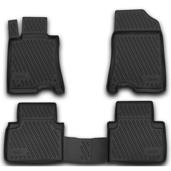 Коврики в салон для Seat Ateca 2017-, полиуретановые Element-Novline