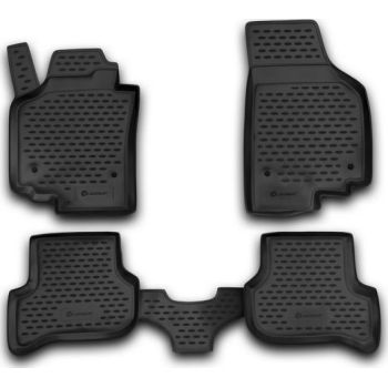 Коврики в салон для Seat Leon '05-12, полиуретановые Element-Novline