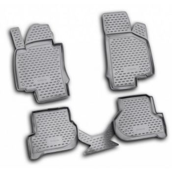 Коврики в салон для Skoda Octavia A5 '05-13, полиуретановые Element-Novline